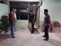 Rumah Kades Sei Serdang Langkat Dilempar Sekelompok Orang