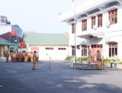Apel Gabungan Pemko Binjai, Wali Kota Ingatkan Dinas PUPR Tingkatkan Kinerja Pengawasan Pembangunan Jalan Umar Baki, Al-Qur’an Centre dan Pasar Tavip