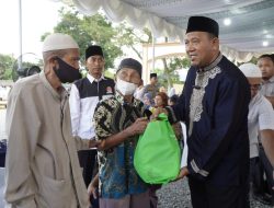 Plt Bupati Langkat Safari Ramadan ke Selesai, Beri Bantuan Rp 20 Juta dan Paket Sembako