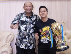 Gio Vandio Juara Nasional Motocross Asal Tanjungpura, Plt Bupati Bangga