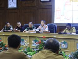 Wali Kota Pimpin Rakor Forkopimda Menyambut Idul Fitri 1444 H