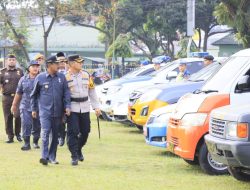 Apel Gelar Pasukan Operasi Ketupat Toba 2023 di Binjai , Wali Kota  Berharap Arus Mudik dan Balik Berjalan Aman Berkesan