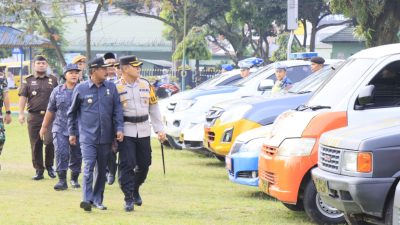 Apel Gelar Pasukan Operasi Ketupat Toba 2023 di Binjai , Wali Kota  Berharap Arus Mudik dan Balik Berjalan Aman Berkesan