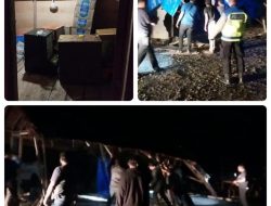 Tanggapi Cepat Warga, Polsek Padang Tualang Razia Barak Judi dan Narkoba