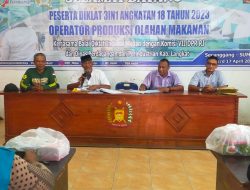 Puluhan IRT di Langkat Ikuti Diklat Produksi Olahan Makanan
