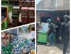 Tim Gabungan Polda Sumut Gerebek Perjudian Jalan Jermal  XV