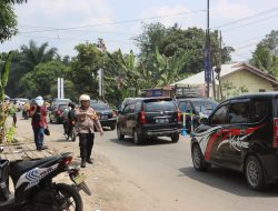 Kapolres Langkat Turun Langsung Atur Lalu Lintas di Jalinsum Medan – Banda Aceh
