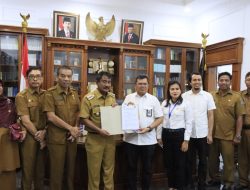 Serah Terima Aset dari BPPW Sumut kepada Pemko Binjai Proyek Permukiman Kumuh Kawasan Kartini-Setia