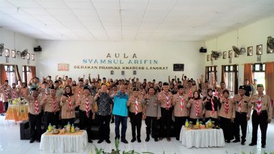 Langkat Tuan Rumah Raimuna Sumut 3-8 Juni , Syah Afandin: Generasi Muda Saat ini Sibuk Bermain HP Satu Harian,  Tanggungjawab Kita  Kembalikan Jiwa Praja Muda Kirana