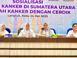 Ketua YKI Sumut Roadshow di Langkat Deteksi Sejak Dini Kurangi Risiko Terkena Kanker