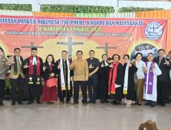 Paskah Oikumene Langkat Diwarnai Prosesi Via Dolorosa,  Plt Bupati : Takut Akan Tuhan Jalan Menuju Sukses