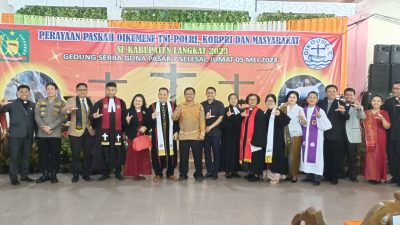 Paskah Oikumene Langkat Diwarnai Prosesi Via Dolorosa,  Plt Bupati : Takut Akan Tuhan Jalan Menuju Sukses