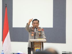 Polda Sumut Rakernis Kawal Pemilu 2024 , Kapolda Irjen Panca :  Penegakan Hukum Tidak Sekedar Memasukkan Orang Dalam Penjuara, Fungsi Reskrim Harus Bekerja Cepat dengan Hati Ikhlas