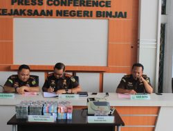 Kejari Binjai Terima Pembayaran Uang Pengganti  Terpidana Korupsi Dana BOS SMA N 6 Binjai Rp 834 Juta