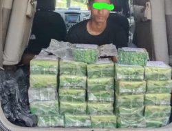 Polda Sumut Gagalkan Penyelundup Sabu 27 Kg dari Aceh di Binjai