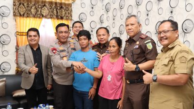 Kapolda Sumut dan Kajati Terapkan Restorative Justice Kasus Penganiayaan Tersangka Janda 5 Anak  di Nias