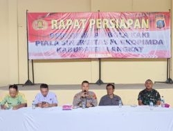 Sambut HUT ke -77 Bhayangkara, Polres Langkat Gelar Pertandingan Sepak Bola Piala Sinergitas Forkopimda Langkat