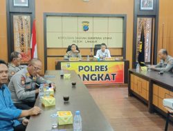 Polres Langkat Gelar Virtual Dialog Publik Kemerdekaan Pers dan Perlindungan Jurnalis