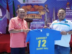 Perbasi Gelar Turnamen Antar Pelajar Piala Plt Bupati Langkat