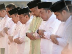 Salat Iduladha Bersama Warga Kota Medan, Gubsu Edy Rahmayadi Ajak Teladani Keiklasan Nabi Ibrahim