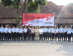 Ciptakan Kamtibmas Pemilu 2024, Apel Kasat Kamling di Kota Binjai