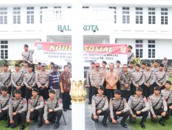 Pemko Binjai Terima Kunjungan Siswa Diktuba Polri Tahun 2023