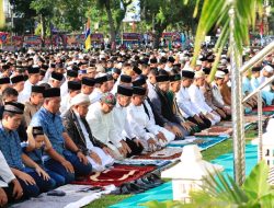 Sholat Idul Adha 1444 H di Kota Binjai, Sembelih 1.725 Lembu dan 574 Kambing