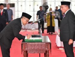 Gubsu Edy Rahmayadi Lantik Marlindo Harahap, Kadis PUPR Sumut, Tekankan Penyelesaian Proyek Pembangunan Infrastruktur