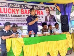 Anggota DPRD Lucky Syahputra  Reses Warga Perkotaan Secanggang