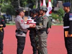 Sambut HUT ke -77 Bhayangkara, Kapolda Sumut Berangkatkan Tim Personel Gabungan Pengambilan Air Suci 3 Lokasi di Sumut
