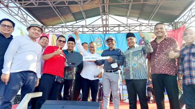 Family Gathering PWI Sumut 2023 di Batubara, Ketua PWI Pusat Ingatkan Wartawan Netral dalam Pemberitaan Pemilu 2024, Wartawan Tanjung Balai dan Medan Raih Sepeda Motor Lucky Draw