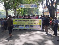 Warga Unjukrasa di DPRD Langkat, Tuntut Penanganan Banjir Dampak Pembangunan Bendungan Sei Lepan
