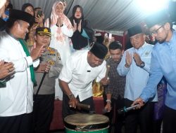 Plt Bupati Langkat Lepas Fespota 1444 H Diikuti 76 Peserta Becak Hias