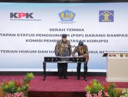Kemenkumham Terima Aset Terpidana Korupsi Rp 28 M Lebih dari KPK
