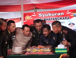 Upacara dan Syukuran HUT ke 77 Bhayangkara,  Wali Kota Binjai Apresiasi Jajaran Polri