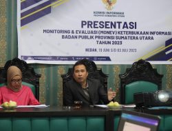 Kadis Kominfo Binjai Presentasikan Pelayanan Keterbukaan Informasi Publik di Medan
