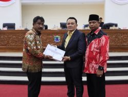 Wali Kota Binjai Sampaikan LPj APBD TA 2022