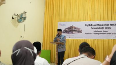 Wali Kota Binjai Harap Seluruh Pengurus Masjid  Beradaptasi dengan Digitalisasi dan Media Sosial