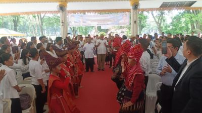 Pelantikan LPPD Kabupaten Langkat Periode 2022-2027, Plt Bupati Syah Afandin Didoakan Kembali Pimpin Langkat
