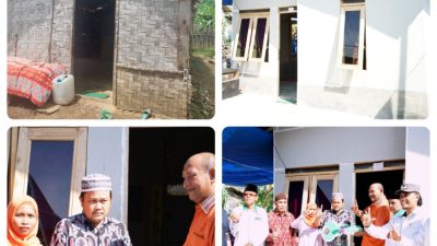Plt Bupati Langkat Serahkan Kunci Bedah Rumah, Sepanjang Sejarah Baru,  Syah Afandin Terbanyak Anggarkan Perbaikan Jalan Rp150 M