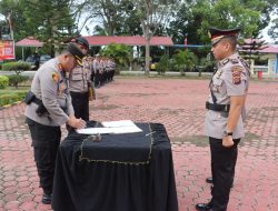 Kapolsek Salapian Dijabat Iptu Hodiatur Apri Wandi Purba