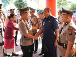 Kapolda Sumut Irjen Agung Setia,Buka Pendidikan Bintara SPN Hinai Polda Sumut, Plt Bupati Langkat Mengaku Bangga
