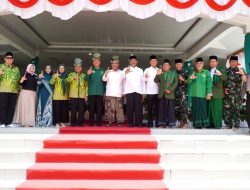 KH. Zulfa Mustofa Hadiri Istighosah Kubro dan Pelantikan 23 MWC NU se-Langkat, Doakan Syah Afandin Pimpin Langkat