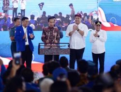 Gubsu Edy Rahmayadi Dampingi Presiden Jokowi Buka Rakernas GAMKI di Medan