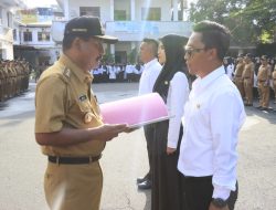 Wali Kota Binjai Serahkan 305 SK Pengangkatan P3K Tenaga Guru, BPBD Diminta Tanggap Hadapi Bencana