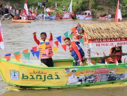 Semarak HUT ke -78 RI, Pemko Binjai Gelar Lomba Rakit Hias, Inspektorat Kota Binjai Raih Juara 1