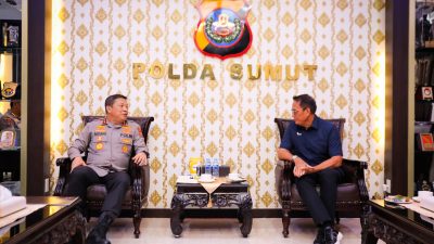 Kapolda Sumut menerima Audiensi Direktur PTPN II, Terkait  Sengketa Tanah PTPN II Diperlukan Tim yang Baik Menyelesaikannya