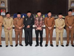 Plt Bupati Langkat Syah Afandin Lantik 6 Pejabat Eselon II dan 5 Pejabat Fungsional