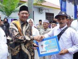 MTQ Kecamatan Sei Lepan Perlombakan 8 Cabang, Syah Afandin Serahkan Bansos Bilal Mayit, Penggali Kubur dan Abang Becak