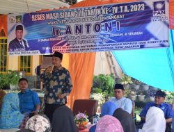 Antusias Warga Hadiri Reses Wakil Ketua DPRD Langkat, Kades : Kinerja Pak Antoni Tidak Diragukan Lagi, Berharap Pengaspalan Jalan-Jalan Dusun